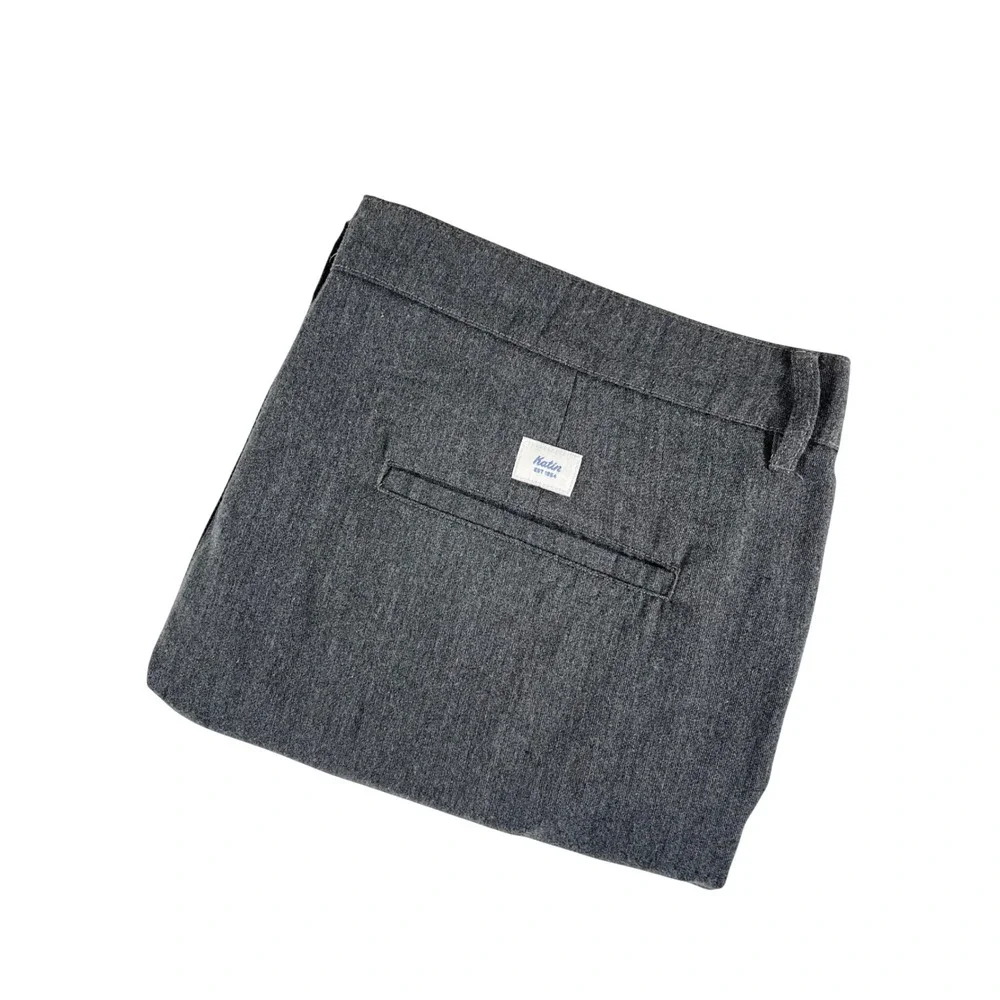 Katin Mens Gray Heather Shorts Sz 40 (42) Cotton Blend Casual Surf Lifestyle